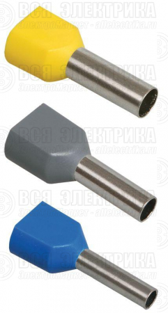Наконечник НШВИ(2) 0.75-8 темн. красн. (уп.100шт) IEK UTE10-D75-100