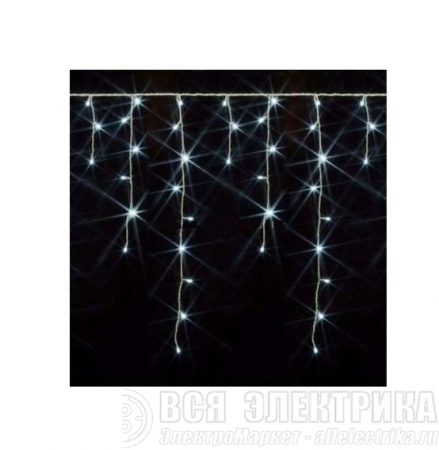 Гирлянда "Бахрома" OIC100LSE-WW-T-I4-F 100 LED WH уличная IP44 бел. SHLights 4690601035004