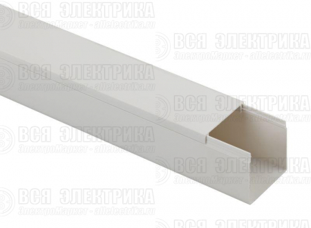 Кабель-канал 40х40 L2000 бел. Эра Б0031137