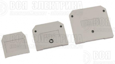 Заглушка для ЗНИ-4-6кв.мм (JXB35-50А) сер. IEK YZN10D-ZGL-006-K03