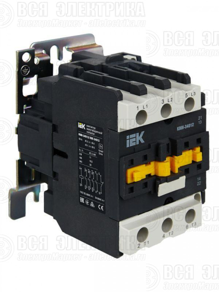 Контактор КМИ-34012 40А 400В/AC3 1НО 1Н3 KARAT IEK KKM31-040-400-11