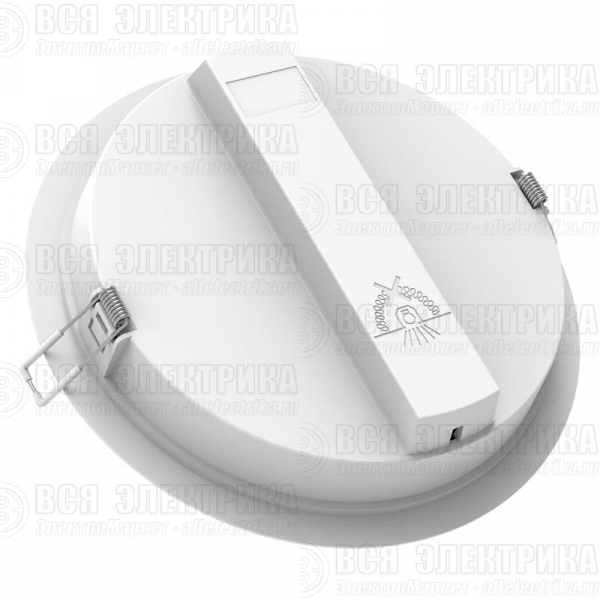 Светильник светодиодный Eco Class Downlight DL 840 WT 18Вт 4000К IP44 1710лм ДВО даунлайт кругл. встраив. ультратонкий LEDVANCE 4058075644274