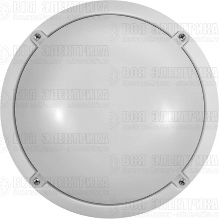 Светильник светодиодный 61 193 OBL-R1-7-6.5K-WH-IP65-LED 7Вт 6500К IP65 520лм ЖКХ круг бел. (аналог НПП) ОНЛАЙТ 61193