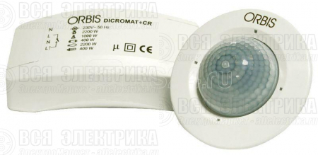 Датчик присутствия DICROMAT + CR 230В Orbis OB134512