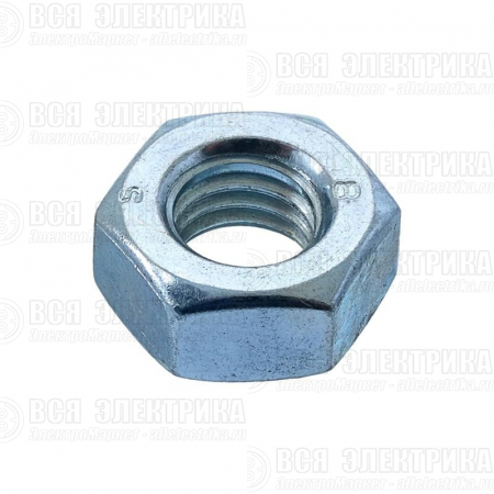 Гайка М12 DIN 934 цинк (уп.30шт) (кор.) СТРОЙМЕТИЗ UTORM3030073