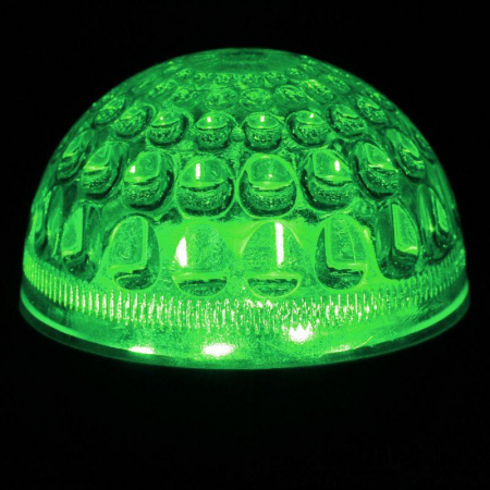 Лампа светодиодная 1Вт 9LED Шар d50 E27 зел. Neon-Night 405-214