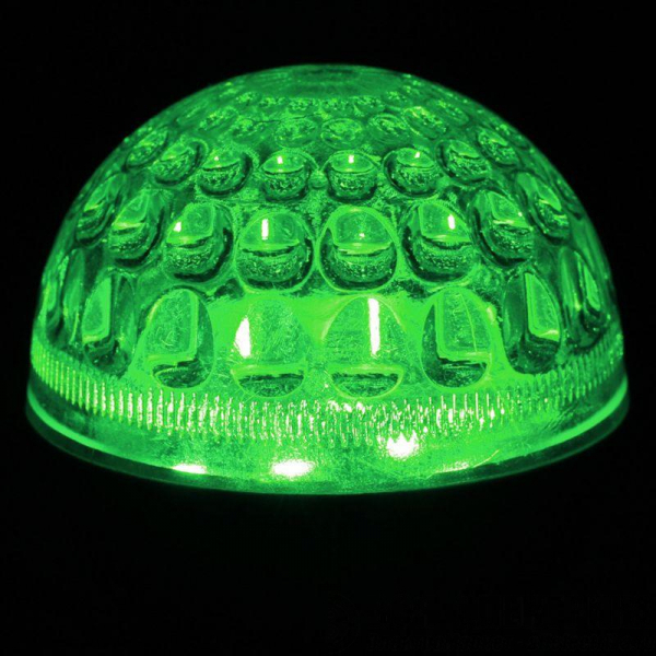 Лампа светодиодная 1Вт 9LED Шар d50 E27 зел. Neon-Night 405-214