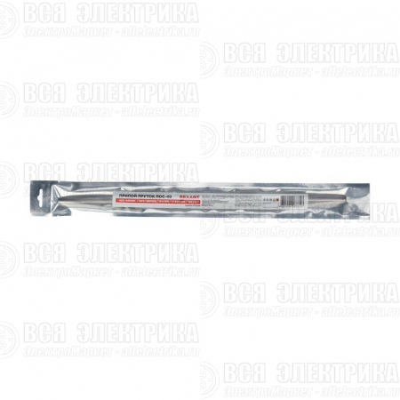 Припой пруток ПОС-40 (d8мм L400мм 195±10гр) Rexant 09-3541