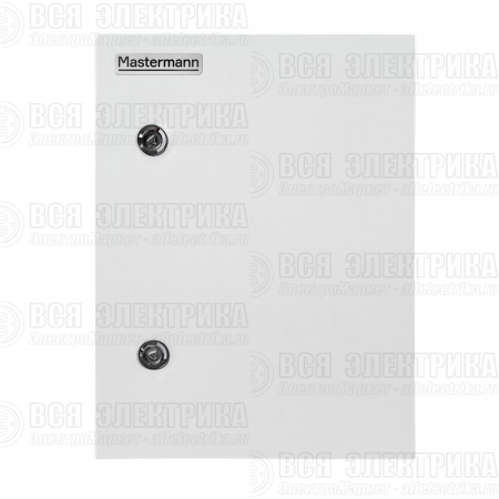 Шкаф монтажный 300x400x220мм IP66 12У+ Mastermann 00-01020311