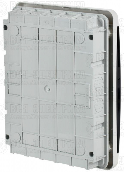 Корпус ЩРВ-П-24 TEKFOR IP41 черн. прозр. дверь пластик. IEK TF5-KP12-V-24-41-K01-K03