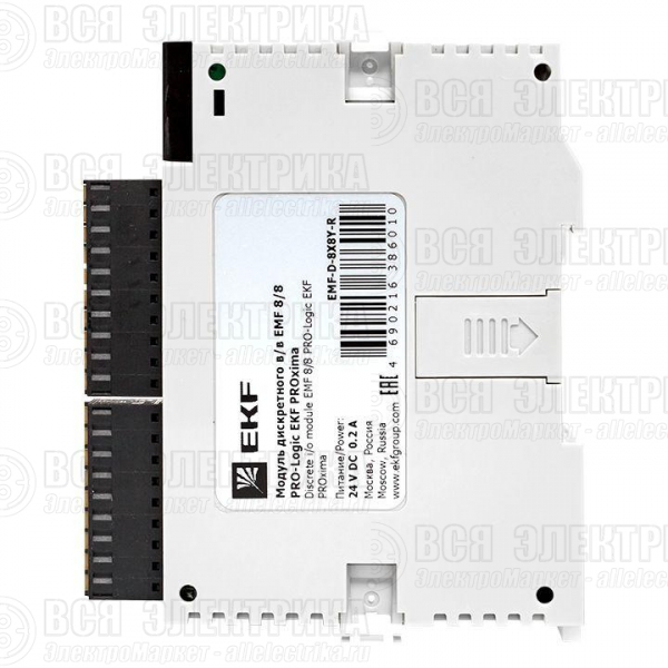 Модуль дискретного в/в EMF 8/8 PRO-Logic PROxima EKF EMF-D-8X8Y-R