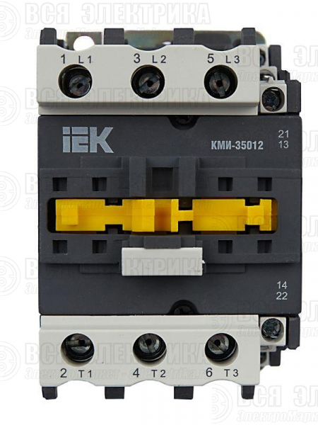 Контактор КМИ-35012 50А 230В/АС3 1НО 1НЗ KARAT IEK KKM31-050-230-11