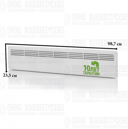 Конвектор 750Вт EPHBM FinnHeat MINI м/т ENSTO EPHBMM07PR