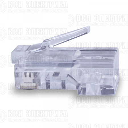 Коннектор 8P8C U/UTP кат.5E (RJ-45) (уп.25шт) SUPRLAN 10-0226