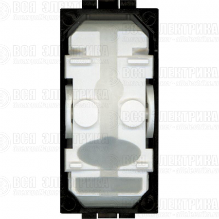 Кнопка с авт. клем. размер 1мод. без клавиши LivingLight Leg BTC LN4005A
