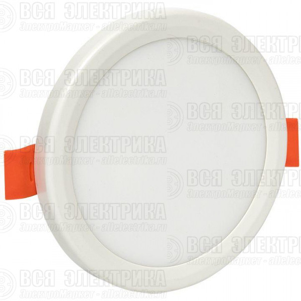 Светильник светодиодный ДВО 1004 9Вт 2700К IP20 встраив. Basic EKF DLL-1004-9-2700