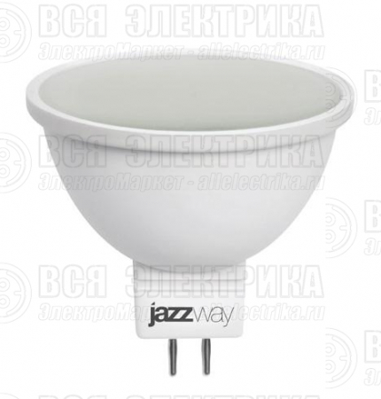 Лампа светодиодная PLED-SP 7Вт JCDR MR16 3000К тепл. бел. GU5.3 520лм 230В JazzWay 1033499
