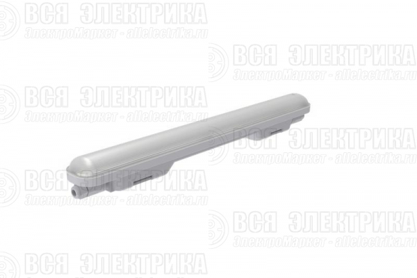 Светильник светодиодный ДСП WP 02 C 18W OP 840 L600 600х70х72мм 18Вт 4000К IP65 пылевлагозащ. бел. Русский Свет 15070223091