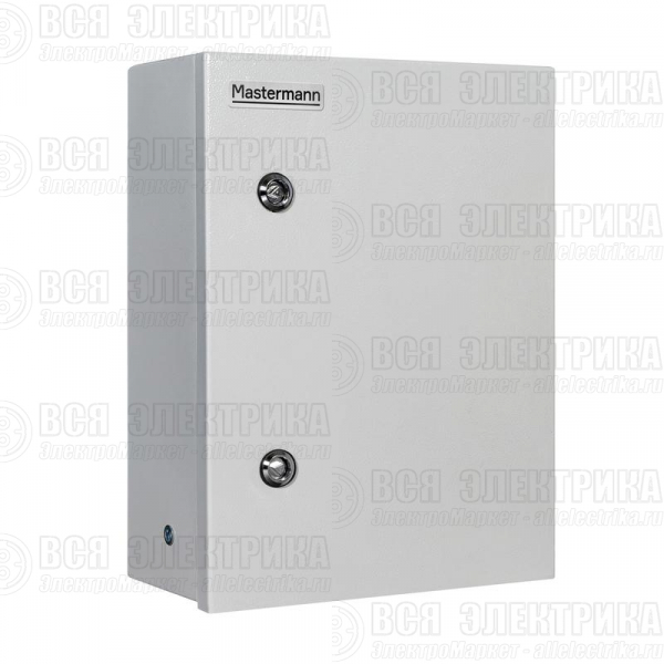 Шкаф монтажный 300x400x220мм IP66 12У+ Mastermann 00-01020311