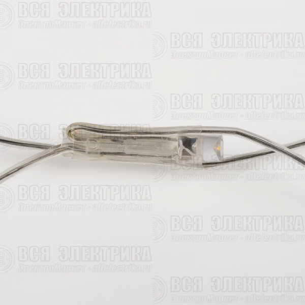 Гирлянда светодиодная "Сеть" 1.5х1.5м 150LED син. 12Вт IP20 провод ПВХ прозр. Neon-Night 215-123