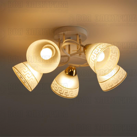 Светильник Entle 200Вт E27х5 IP20 потолочн. Freya FR5465CL-05W