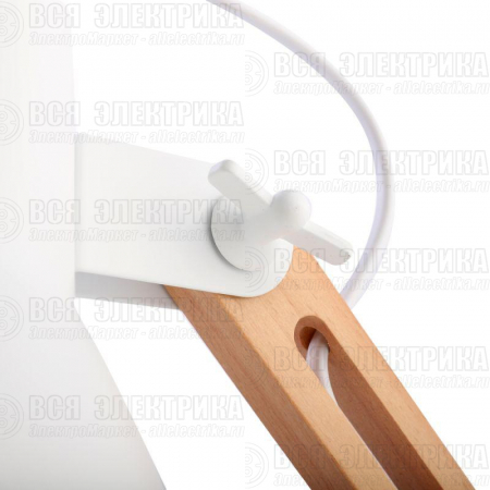Светильник настольный KD-355 C01 230В 40Вт E27 бел. Camelion 14157