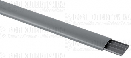 Кабель-канал 50х12 L2000 напольный сер. RAL 7046 ЭРА Б0064436