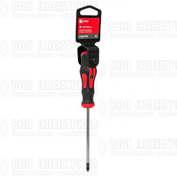 Отвертка PH1х100мм Master Basic EKF ph-1-100-mas