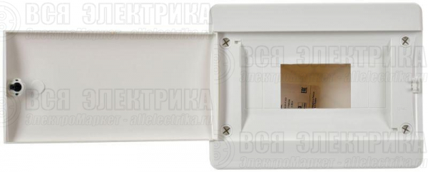 Корпус ЩРВ-П-8 UNION Compact IP41 бел. дверь пластик. IEK UIC-KP13-V-08-41-K01