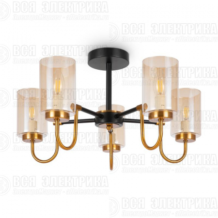 Светильник Jewel 40Вт E14х5 IP20 потолочн. Freya FR5321CL-05BZ