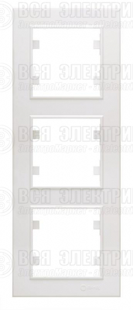 Рамка 3-м Karea вертик. бел. Makel 56001708