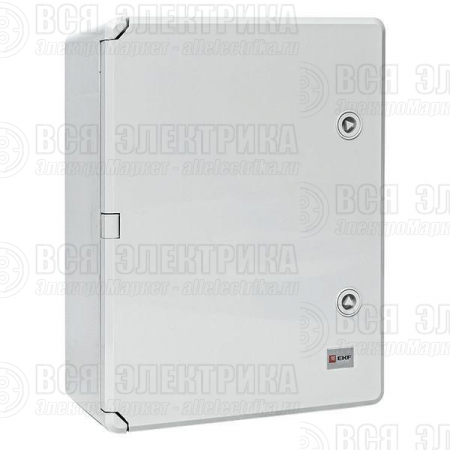 Бокс пластиковый с монтажной платой 400х300х170 IP65 PROxima EKF PB65MP003