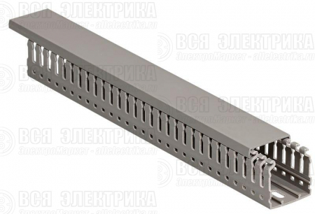 Кабель-канал перфорированный 40х40 L2000 ИМПАКТ серия М (7х11) IEK CKM50-040-040-1-K03
