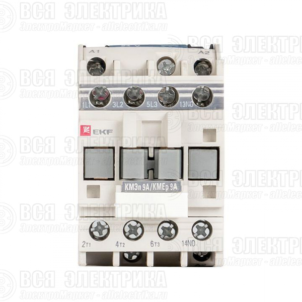 Контактор КМЭп 9А кат. 24В DC 1НО PROxima EKF ctr-s-9-24-p