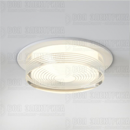 Спот Zoro GX53х1 15Вт IP20 Voltega VGL7134DLB-01W