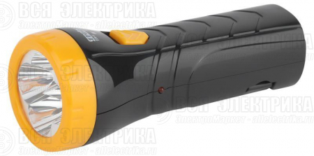 Фонарь аккумуляторный ручной TA4 4LED аккум. 4В 0.5А.ч евровилка (картон. упак.) Трофи Б0002594