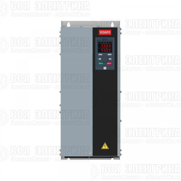 Преобразователь частоты VF-101-PK75-0003-A-T4-E20-B-H вход. 380В выход. 0.75кВт выход. 3А ток перегрузки 3.6А встроен. тормозн. ключ внешн. дроссель VEDA ABC00023