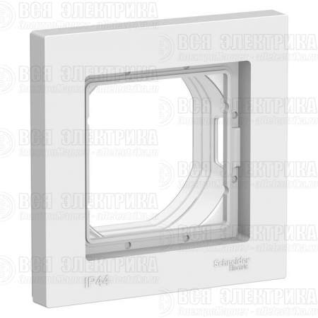 Рамка 1-м AtlasDesign Aqua IP44 бел. SE ATN440101