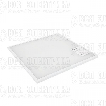 Светильник светодиодный ДВО-4103-L 36Вт 4000К 595х595 опал панель EKF LPL-4103-L-36-4000