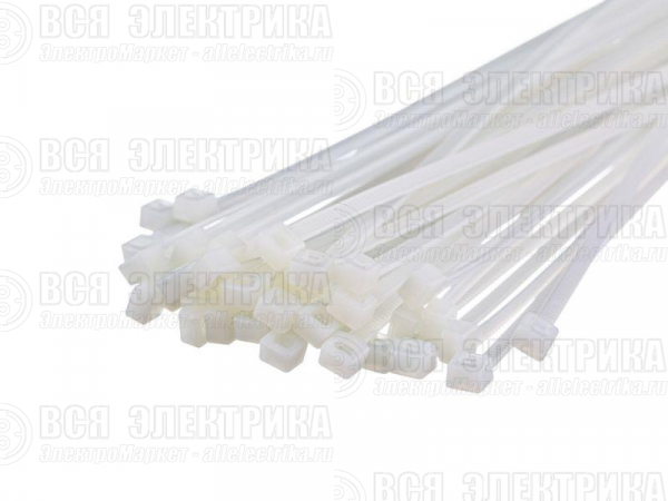 Стяжка кабельная 100х2.5 бел. (уп.100шт) SE IMT10025W