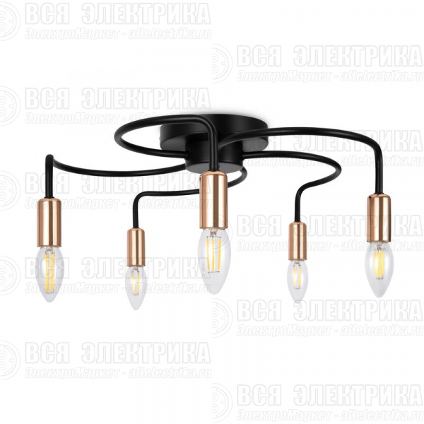 Светильник Matis 40Вт E14х5 IP20 потолочн. Freya FR4010CL-05GB
