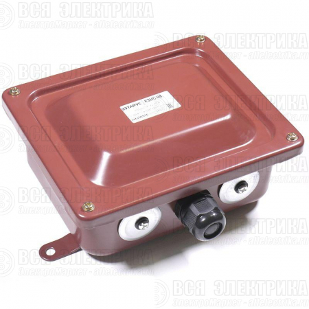 Коробка КЗНС-08 У2 IP54 пластик. ввод ГОФРОМАТИК zeta30315