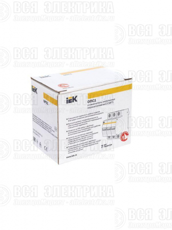 Ограничитель перенапряжения ОПС1-B 3P KARAT IEK MOP20-3-B
