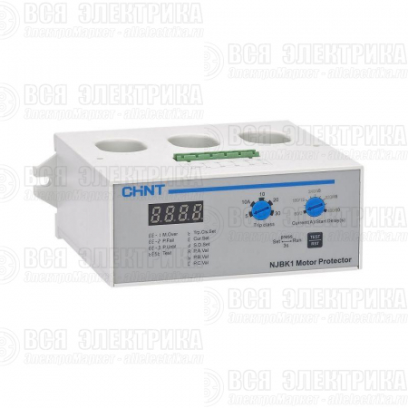 Устройство защитное для двигателей комплексное NJBK1-80 6А-30А AC 220В CHINT 281184