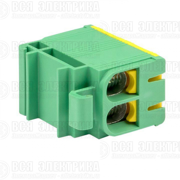 Клемма силовая вводная двойн. КСВ 16-50кв.мм желт./зел. EKF plc-kvs2-16-50-y-green
