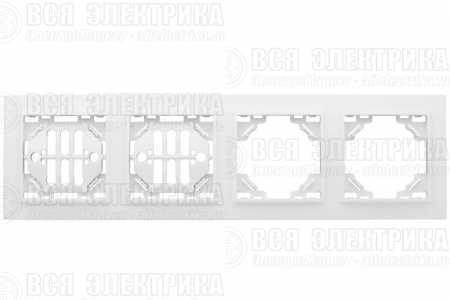 Рамка 4-м Минск горизонтальная бел. Basic EKF ERM-G-304-10