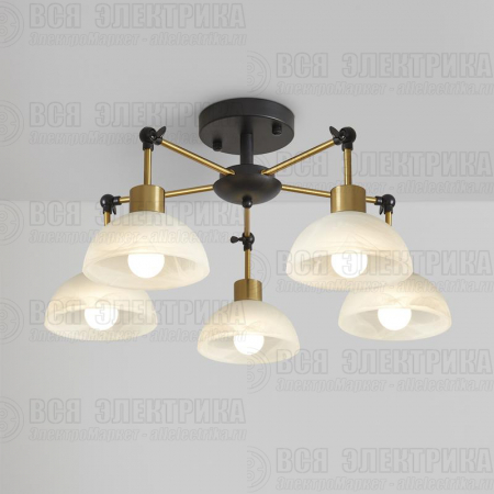 Светильник Bessie 5х60Вт E27 IP20 подвесной Freya FR5526PL-05BBZ