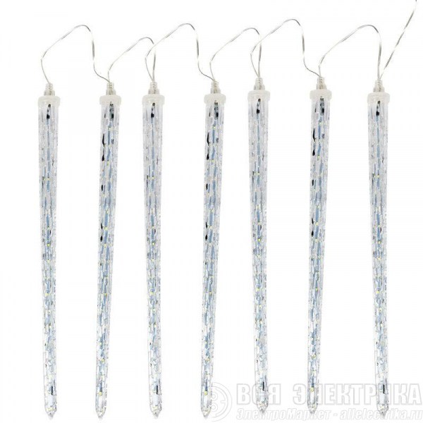 Гирлянда светодиодная "Сосульки" 8 штук х 50см 300LED Neon-Night 256-415