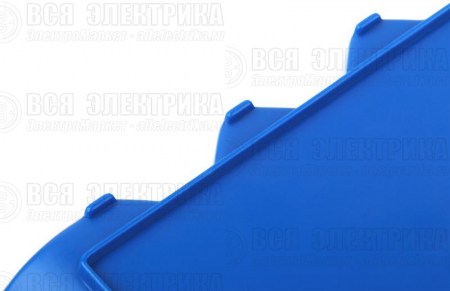 Лоток для крепежа пластиковый 160х115х75мм син. MOS 65697М