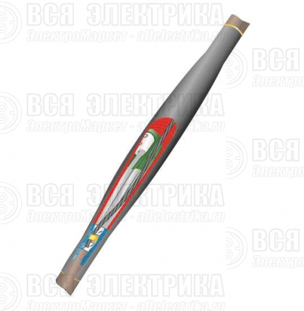 Муфта кабельная соединительная 1кВ 1ПСТ(б)-(тк)-4х(35-50) с болтовыми соединителями Нева-Транс Комплект 22010044